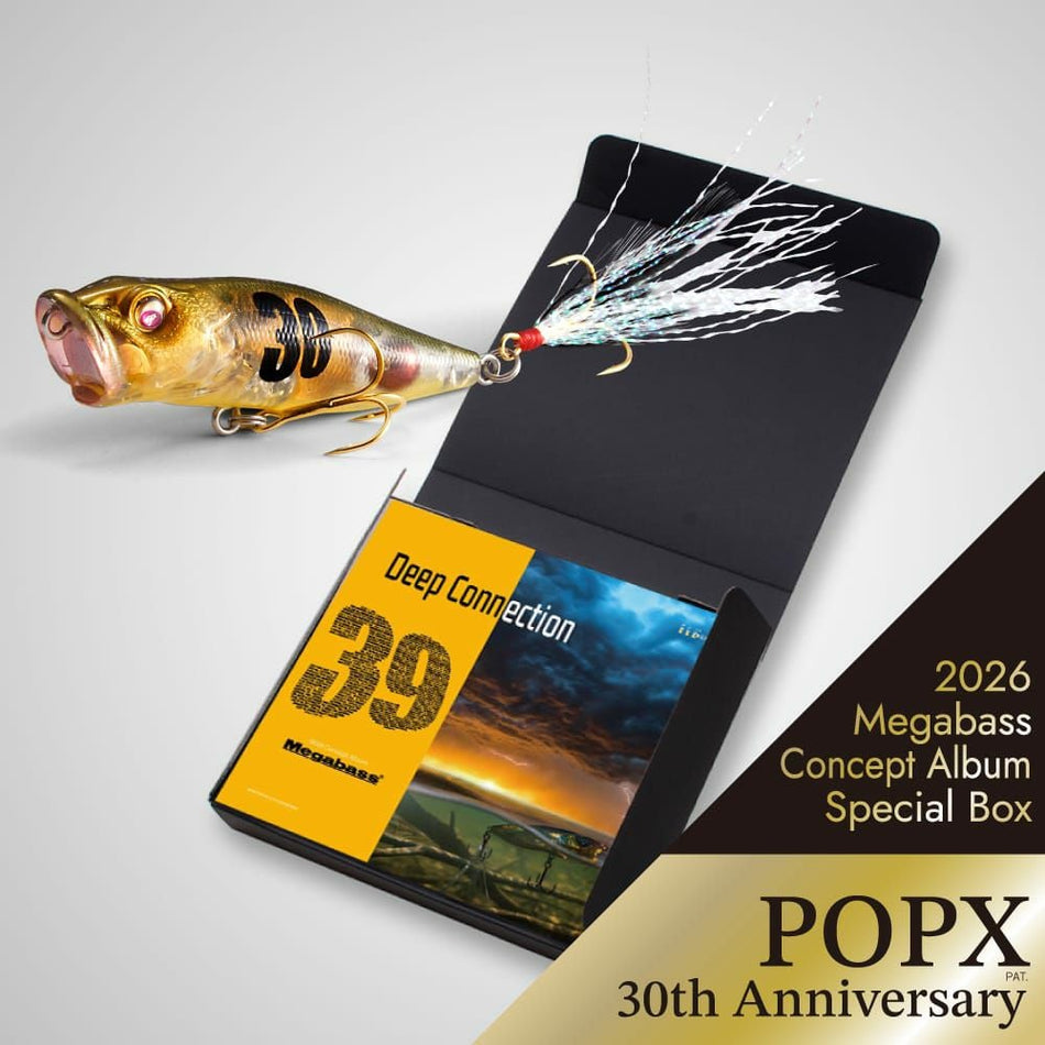 Megabass Pop-X 30th Anniversary Concept Album Box