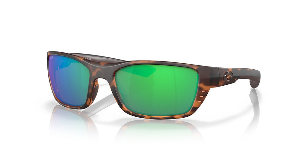 Costa Whitetip Sunglasses - Retro Tortoise / Green Mirror 580P