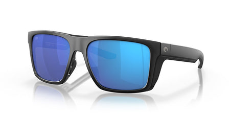 Costa Lido Sunglasses - Matte Black / Blue Mirror 580G