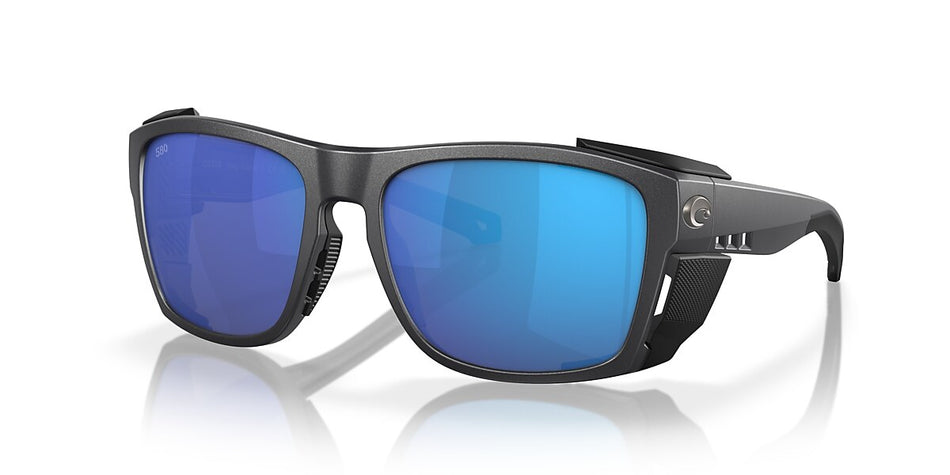 Costa King Tide 6 Sunglasses - Black Pearl / Blue Mirror 580G
