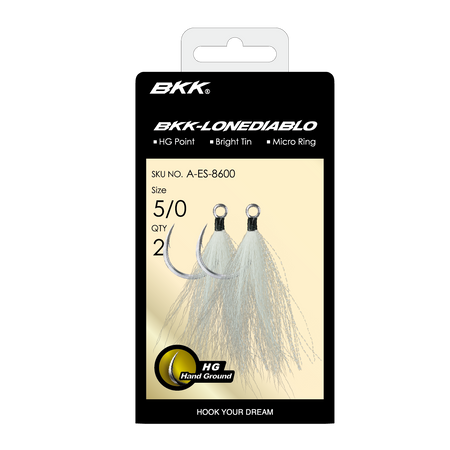 BKK Lonediablo Bucktail Teaser Hook