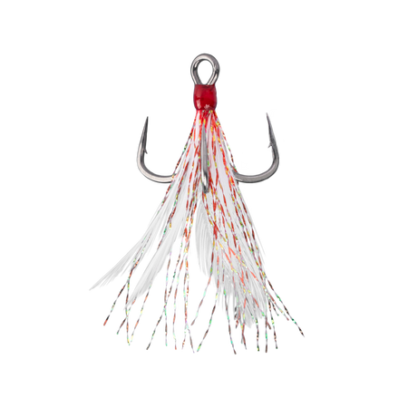 Mustad In-Line Triple Grip Feathered Hook