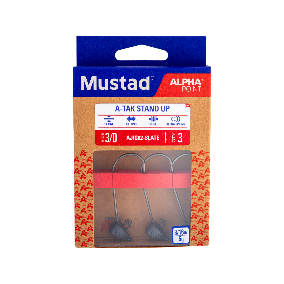 Mustad A-Tak Stand Up Jig Head