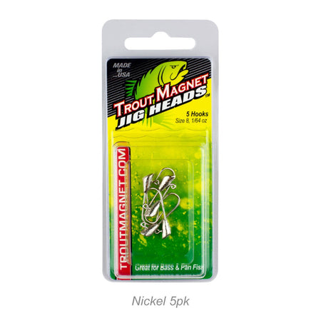 Leland's Lures Trout Magnet Jig Heads 1/64 oz 5-Pack