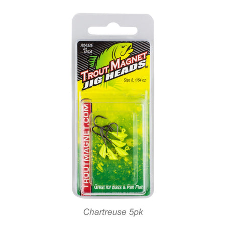 Leland's Lures Trout Magnet Jig Heads 1/64 oz 5-Pack