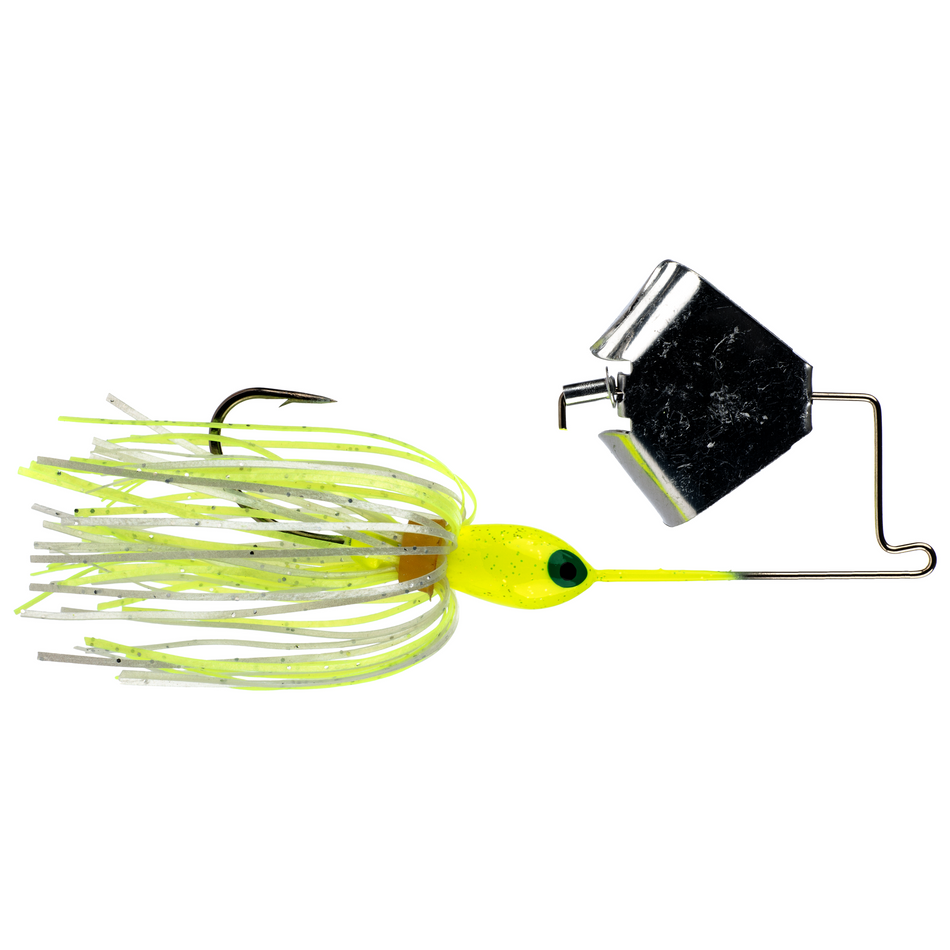 Mini Pro Buzz Buzzbait 1/8oz White Chartreuse