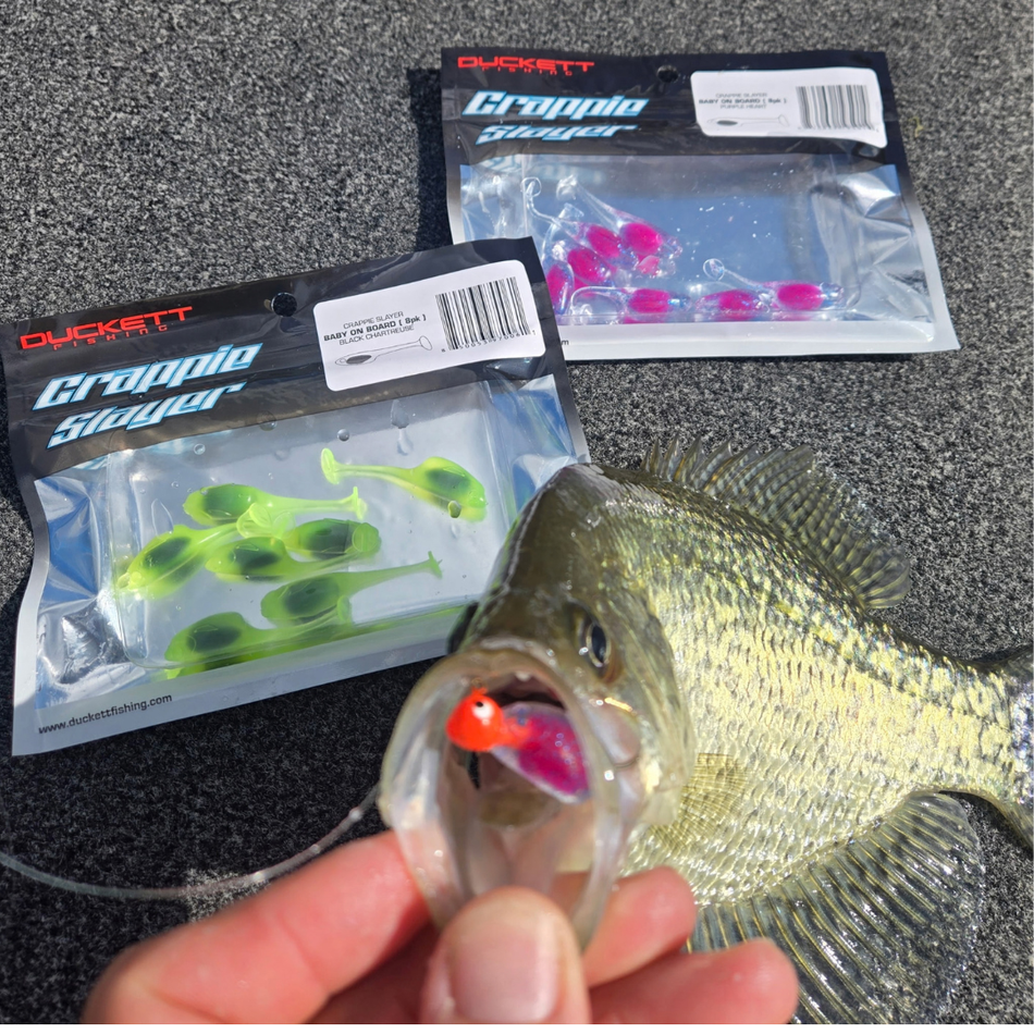 Duckett Crappie Slayer Baby on Board (BOB) Swimbait
