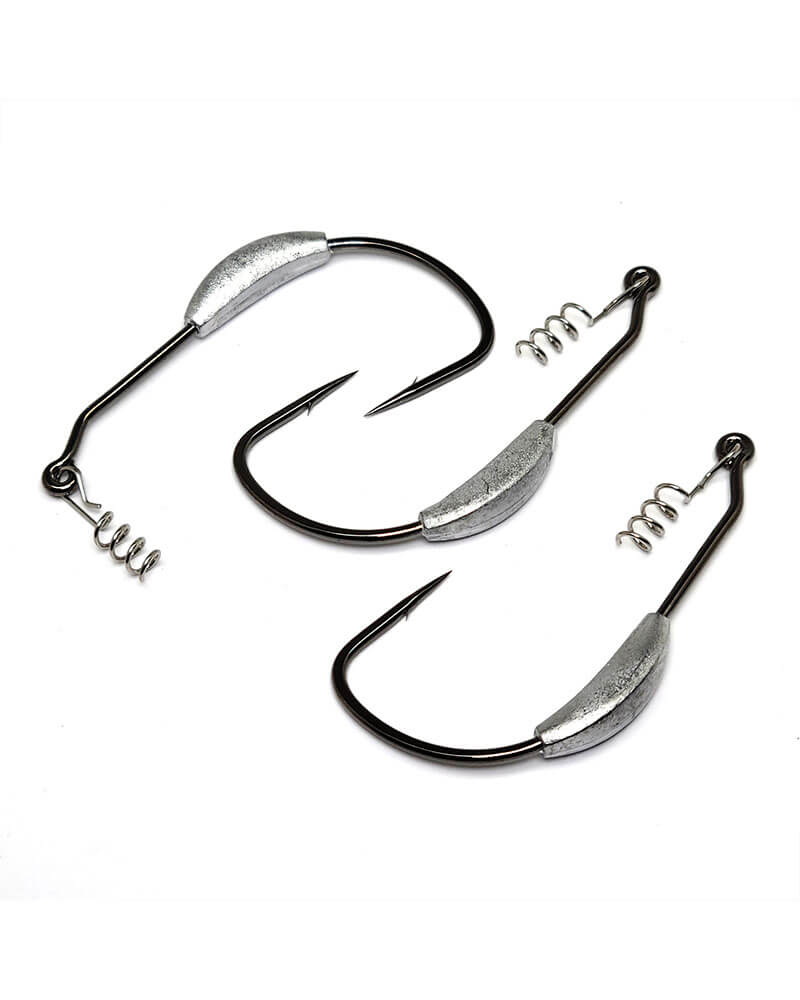 Gamakatsu Superline Spring Lock Weighted Hook