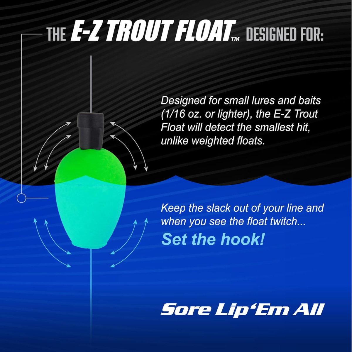 Leland's Lures E-Z Trout Float 4-Pack