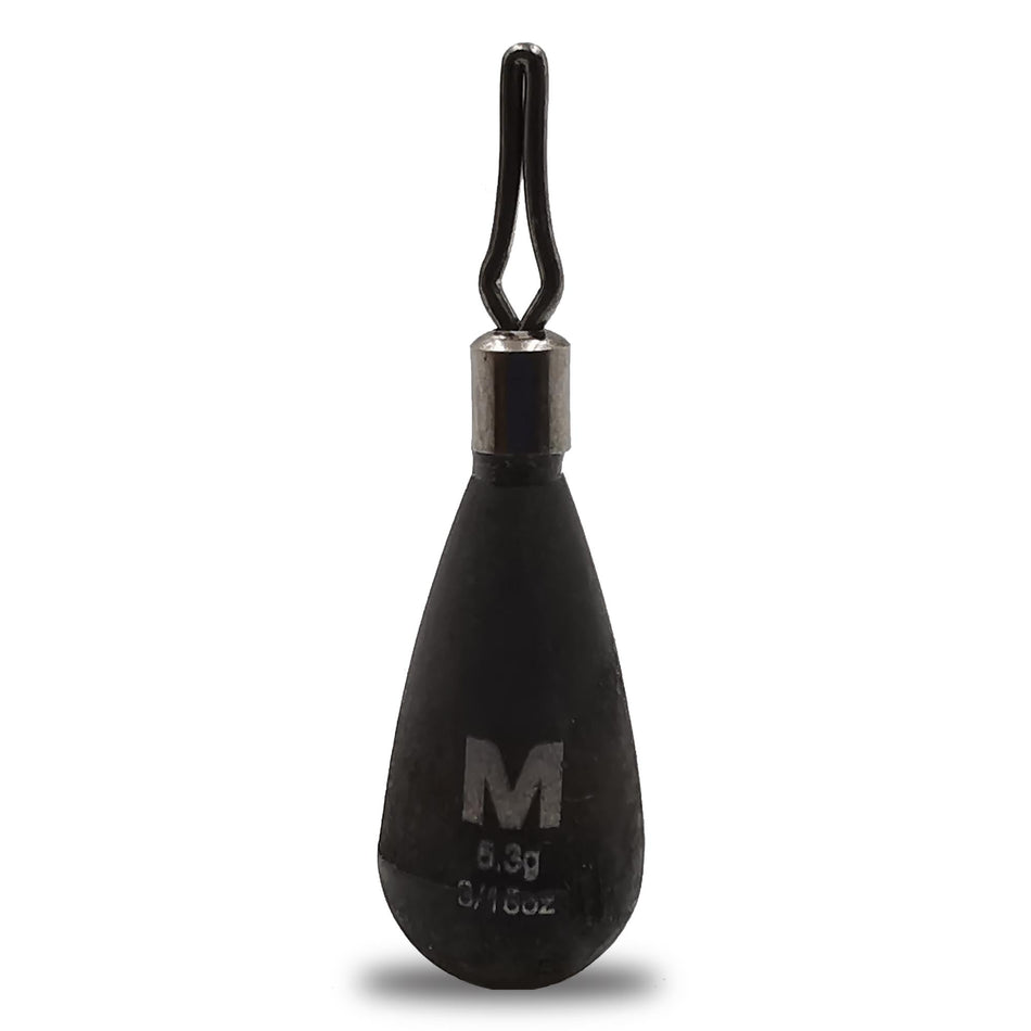 Mustad Tungsten TitanX Teardrop Drop Shot Weight