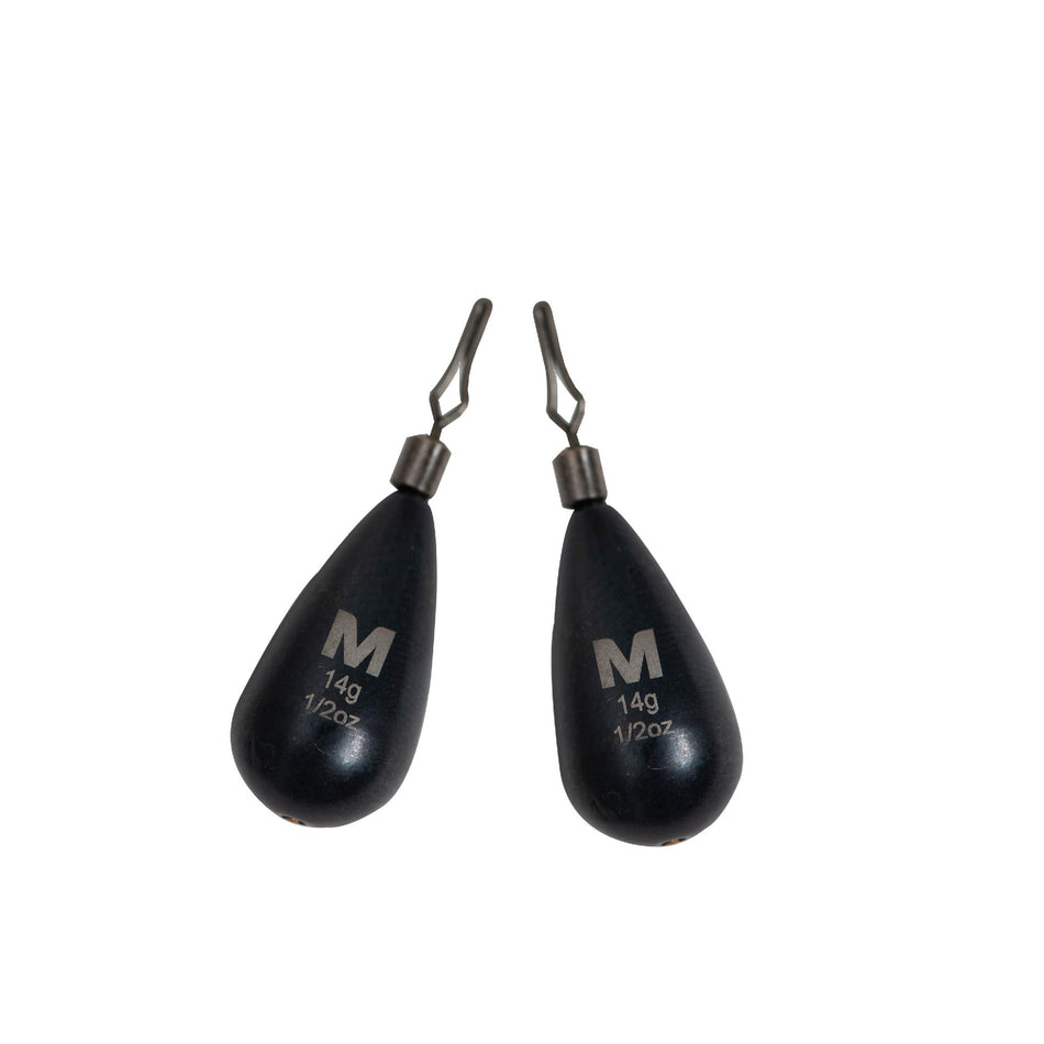 Mustad Tungsten TitanX Teardrop Drop Shot Weight