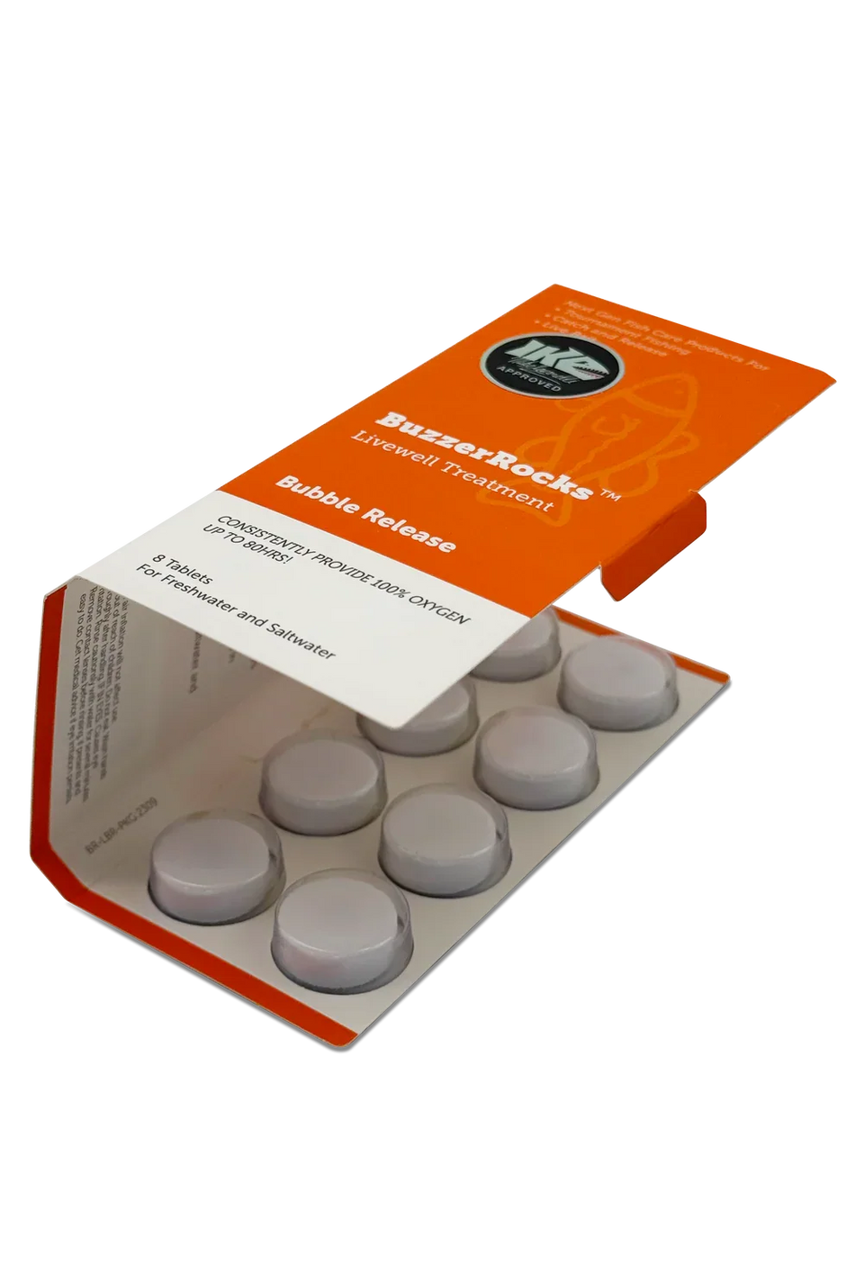 Buzzerrocks Livewell Treatment Bubble Realease