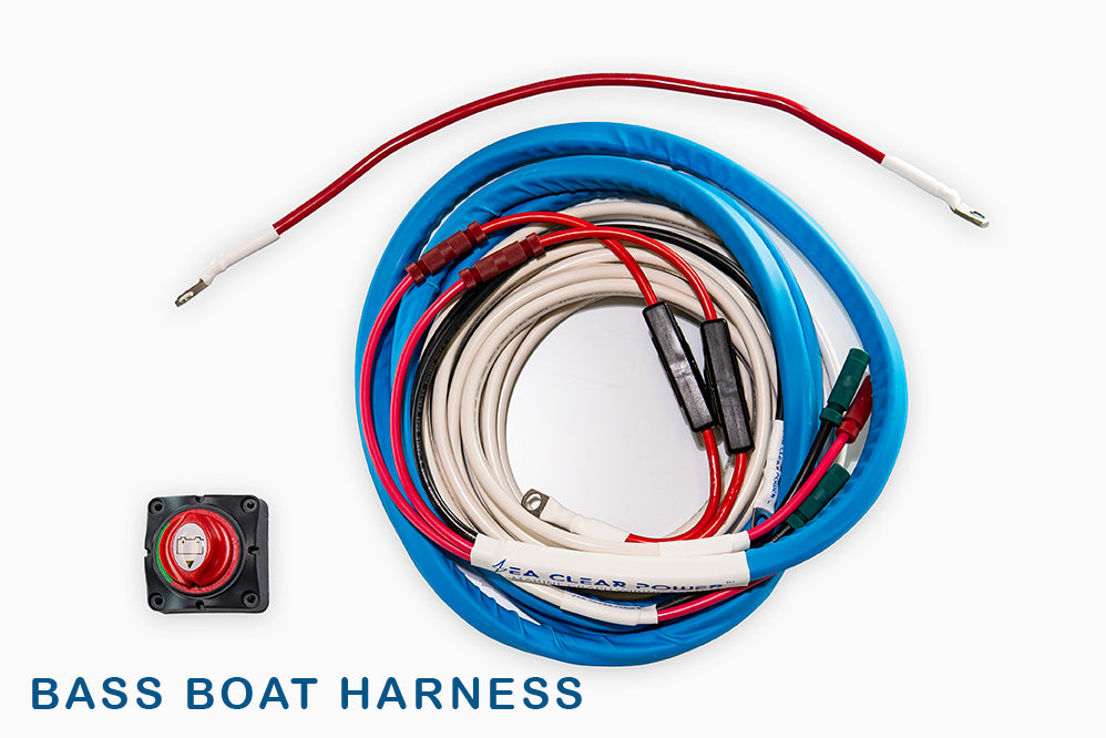 Sea Clear Power Wiring Harness With Switch & Jumper