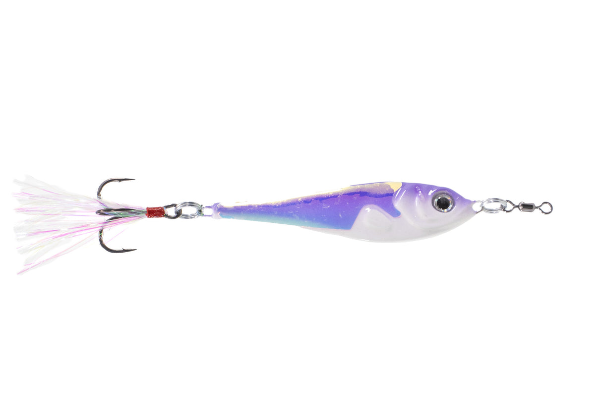 Nichols Lures DUH Spoon - UV Morning Dawn
