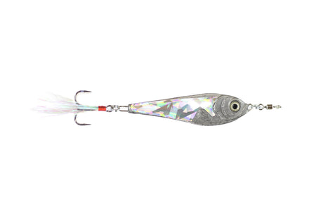 Nichols Lures DUH Spoon - Shattered Glass Silver