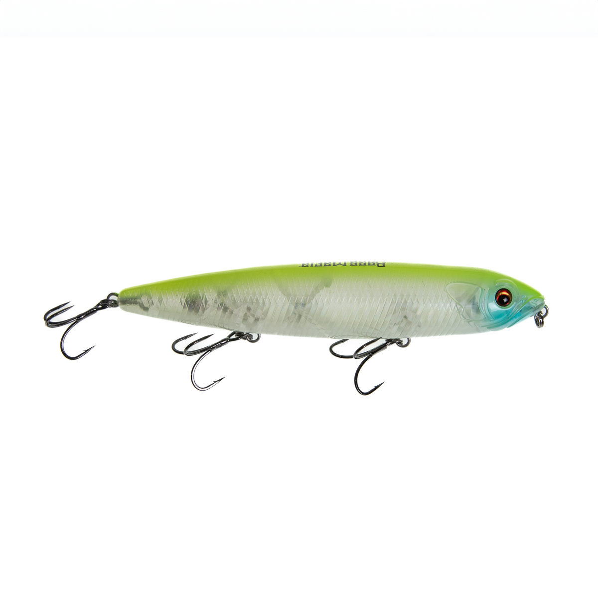 Bass Mafia Dead Man Walking 5 inch topwater - Clear Chartreuse