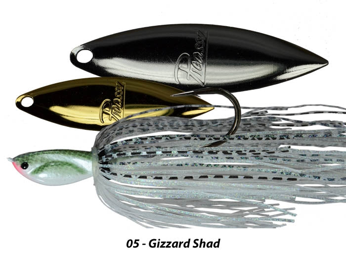 Picasso Lures INVIZ Wire Double Willow Spinnerbait