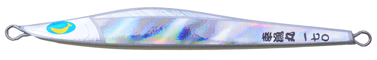 Sea Falcon Banana Jig 240g - Laser Silver
