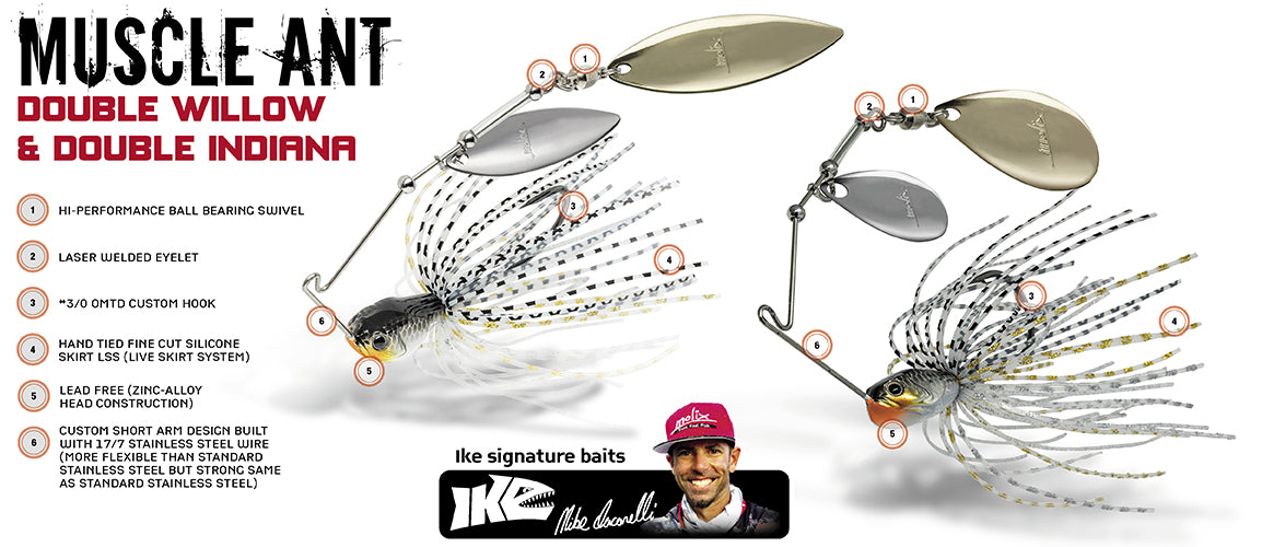 Molix Muscle Ant Spinnerbait