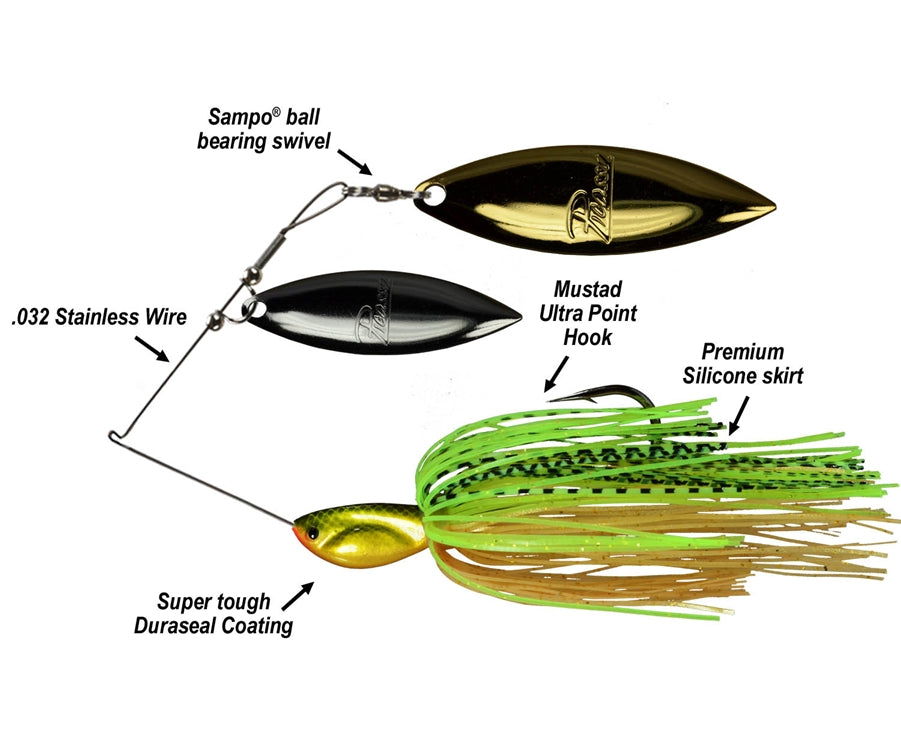 Picasso Lures Double Willow Spinnerbait