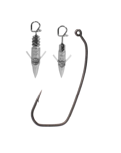 BKK Armor Point Permalock Weighted Worm Hook