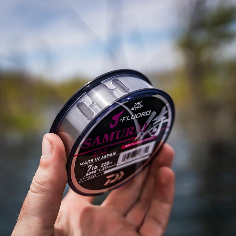 Daiwa J-Fluoro Samurai Fluorocarbon Line 1000 yd