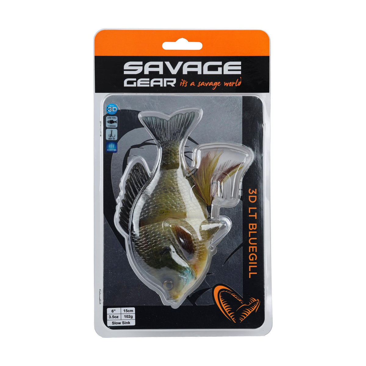 Savage Gear 3D Line Thru Bluegill OG
