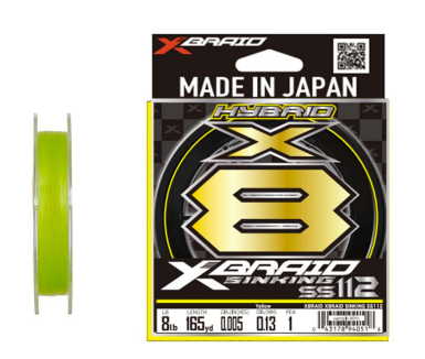 Xbraid X8 Sinking