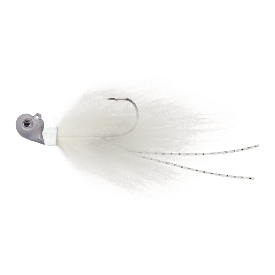 Duckett Fishing Sway Hair Jig - White