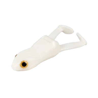 Ribbit Top Toad - White