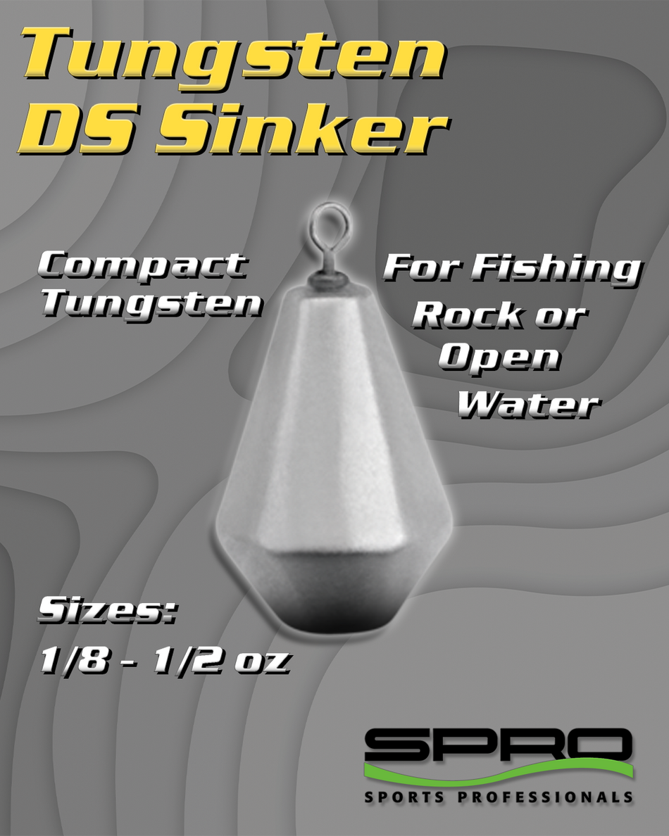SPRO Tungsten Drop Shot Sinker Short
