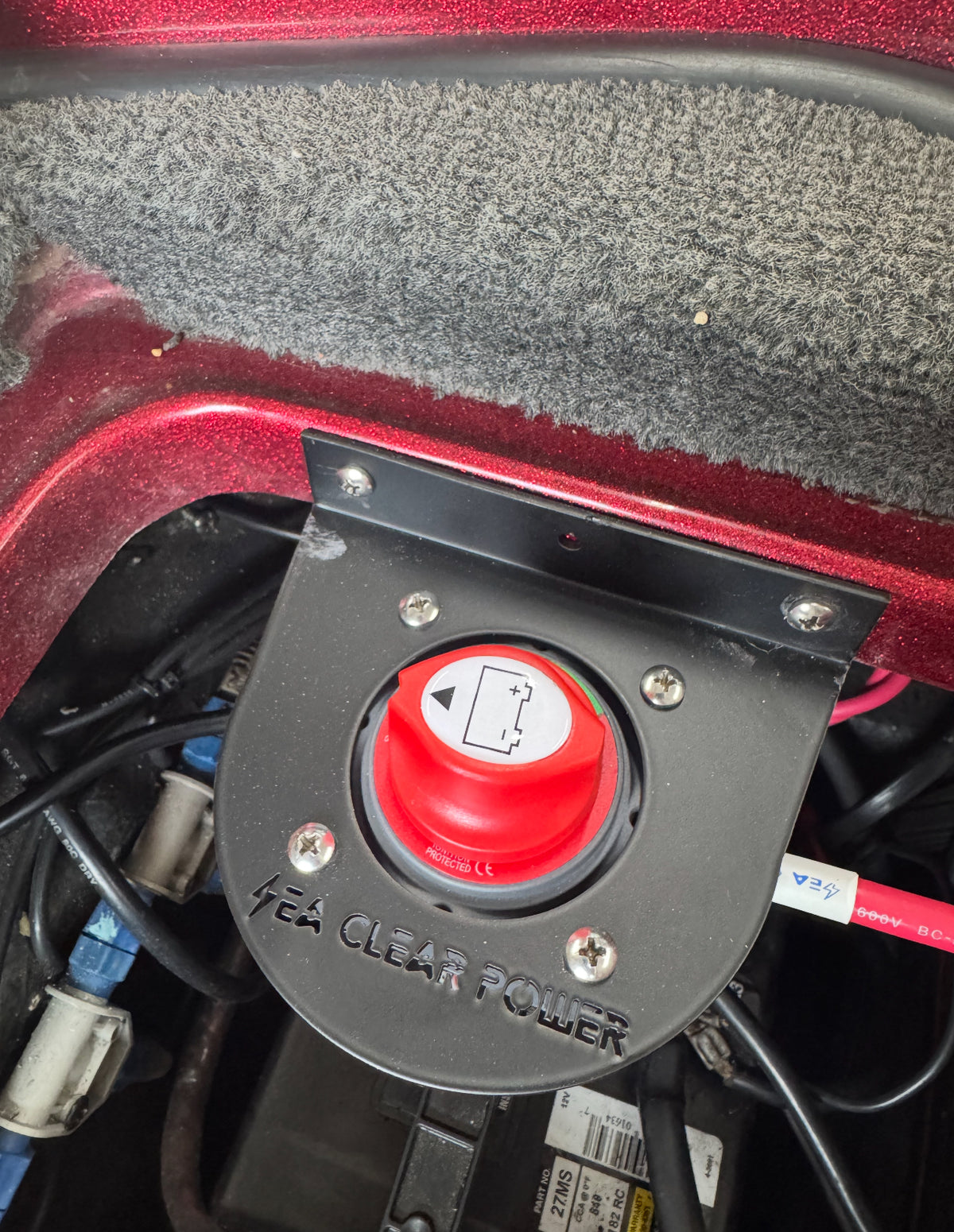 Sea Clear Power Universal Cut Off Switch Mounting Bracket