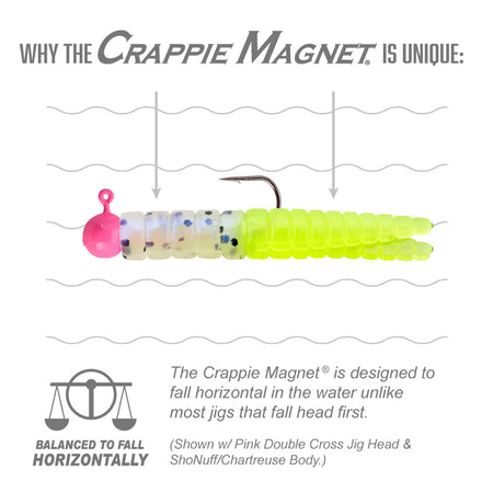 Leland's Lures Crappie Magnet 15-Piece Body Pack