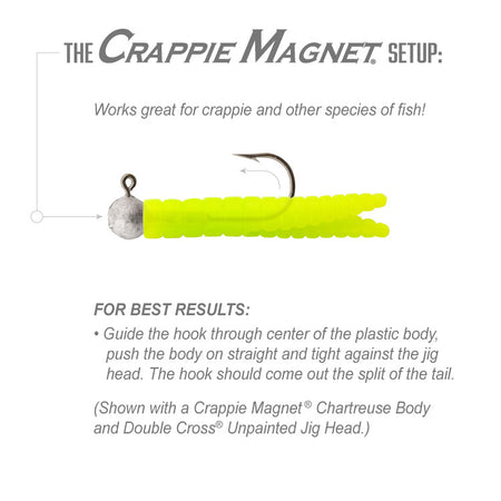Leland's Lures Crappie Magnet 15-Piece Body Pack