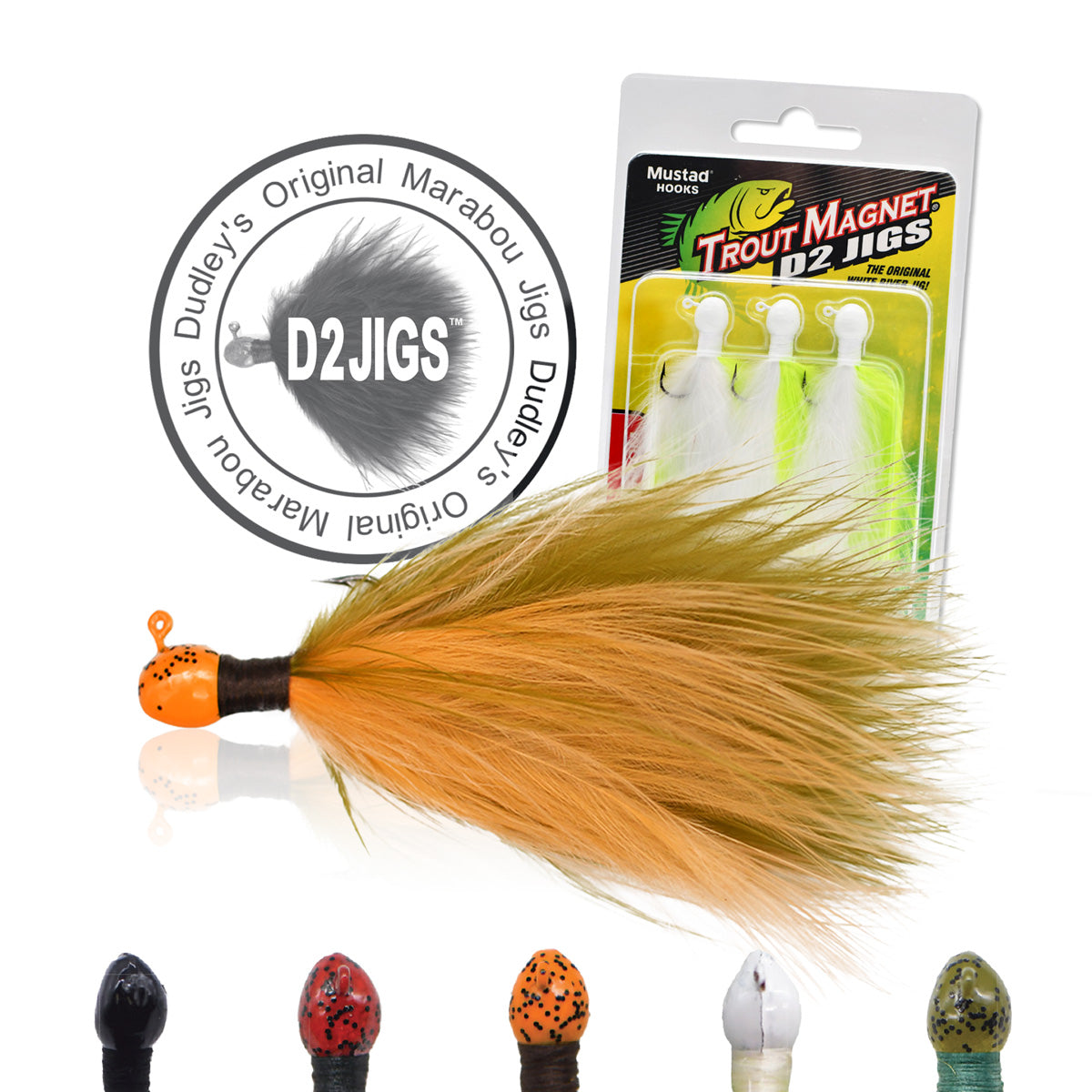 Leland's Lures Trout Magnet D2 Jig 3-Pack