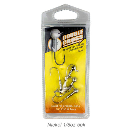 Leland's Lures Double Cross Jig Head 5-Pack