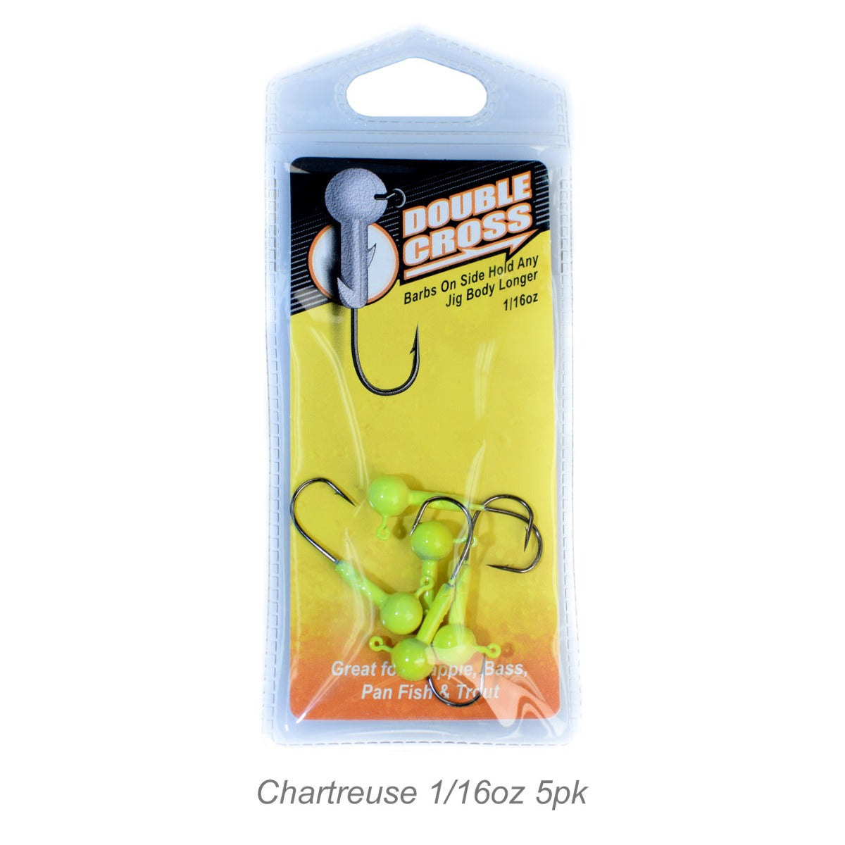 Leland's Lures Double Cross Jig Head 5-Pack