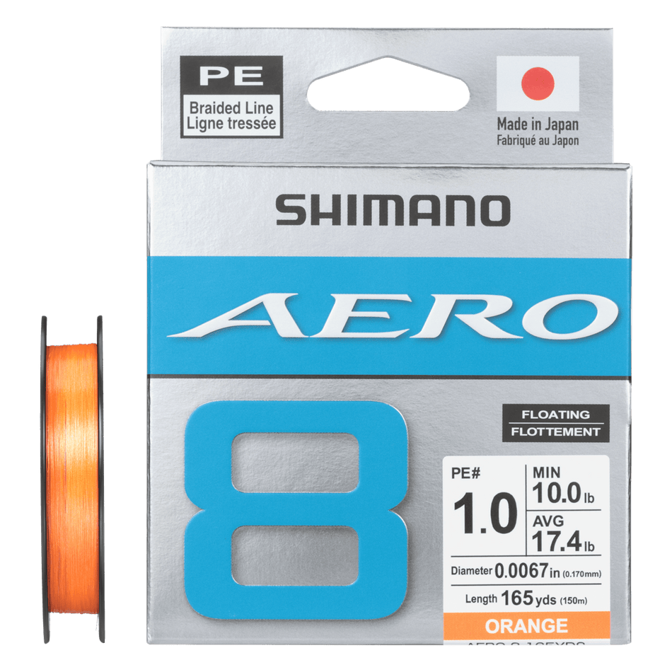 Shimano Aero 8 PE Braided Line