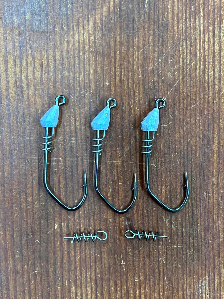 Diamond Baits 30° V-Loc Rig Hooks 3 Pack