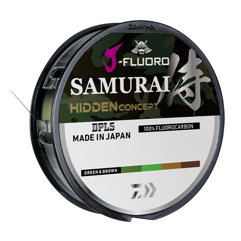 Daiwa J-Fluoro Samurai Hidden Concept Fluorocarbon Line 220 yd