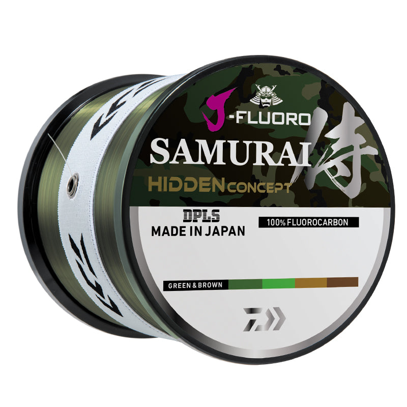 Daiwa J-Fluoro Samurai Hidden Concept Fluorocarbon Line 220 yd