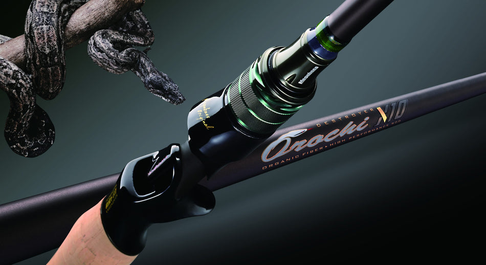 Megabass Orochi X10 F4-68XT Jabberwock Casting Rod